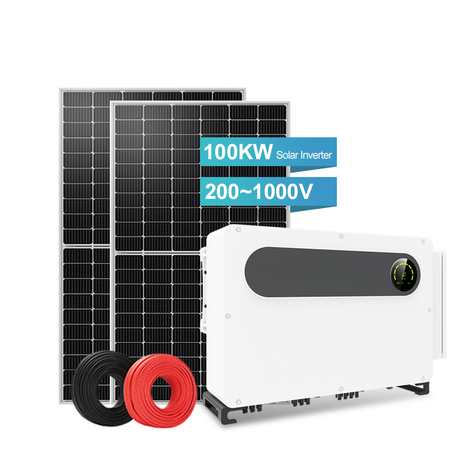 100KW Solar Energy System Power Storage MPPT For Commerce Use