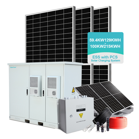 Solar Power Plant Industrial Solar Energy System Home Commercial On Off Grid 50KW 70KW 80KW 100KW Solar Energy System