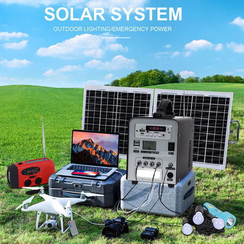 Metal PVC Material Off Grid complete inverter solar system