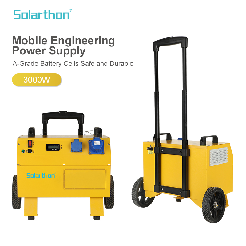 High Quality Construction Use Portable Lithium Battery Power Station System 