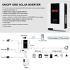 Hybrid Solar System Solar Panels With Battery And Inverter Solaire Kit Complet Solar Energy System