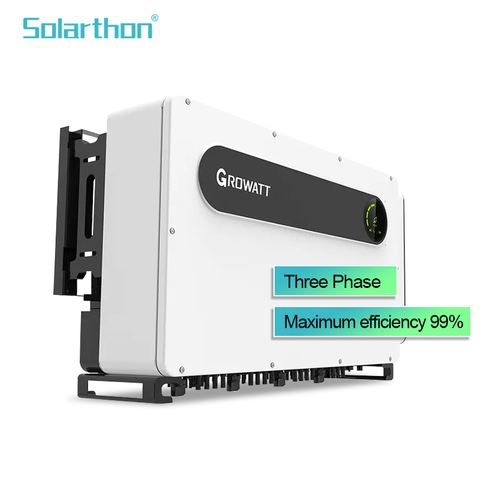 Three Phase Mppt Inverter Max 150kw 180kw On grid Inverters Solar For Solar System