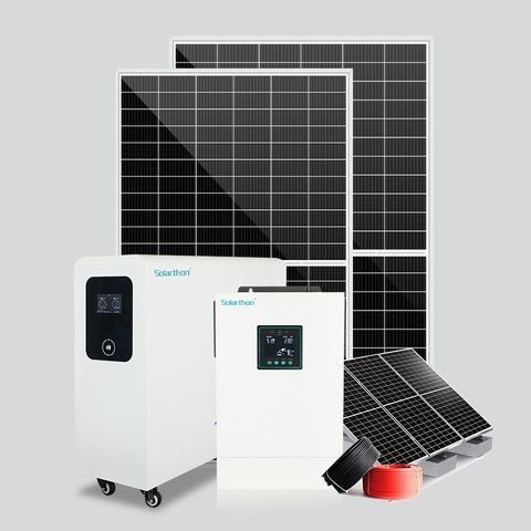 8kw Off-grid Photovoltaic complete set solar energy off grid home power systems