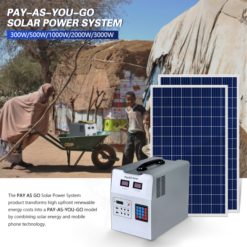 Pay As Go You Solar Home Lighting System Solar Home System