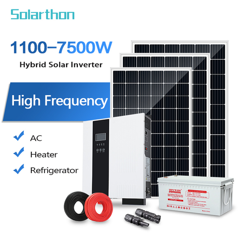 1KW 3KW 5KW 7KW Hybrid Solar Inverter System Price