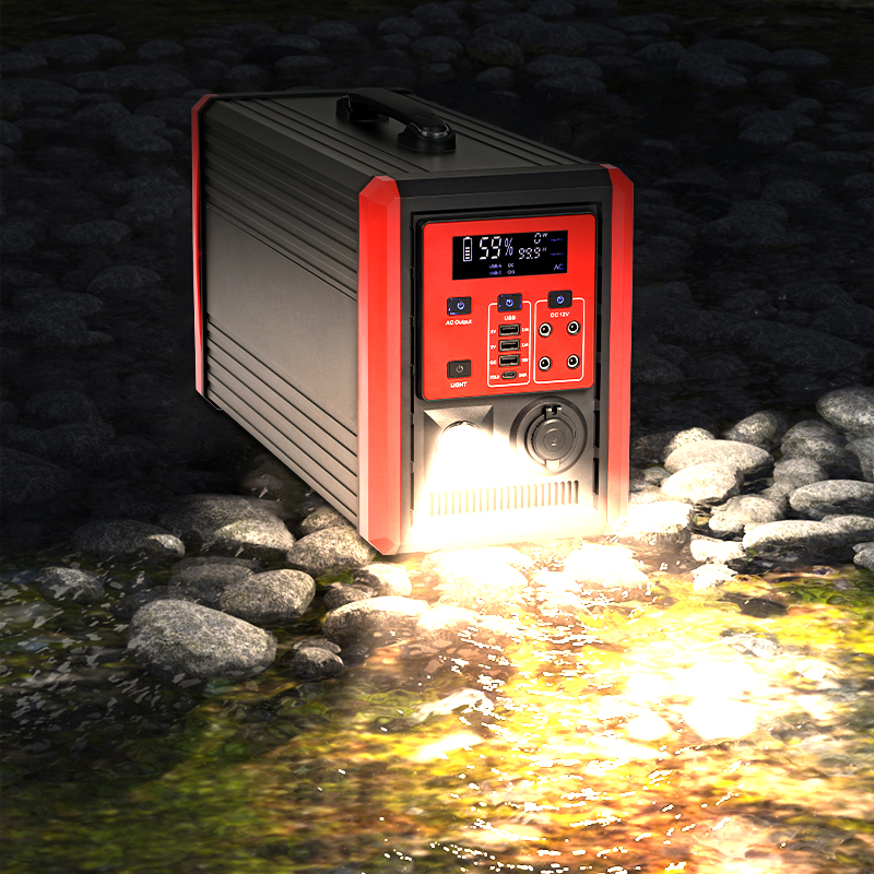 USB Portable Solar Power Generator 500W 1000W Solar Rechargeable Station For Outdoor Emergency Power Station