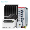 Hybrid Off-Grid Home Solar Panel Kit with Inverter 19.8MW System Lifepo4 Battery Solar Power Capability