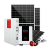 Complete Hybrid Solar Energy System 8.2Kw 10.2Kw On Off Grid Solar Panel Power System For Home