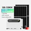 100-150kW 8 MPPTs Three Phase on grid inverter solar energy products