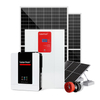 Hybrid Solar Panel Energy Kit 10Kw Solar Power System Home With Battery Inverter