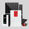 Off On Grid Complete Solar Energy System Hybrid Inverter 5kw 10kw Solar Home Power System