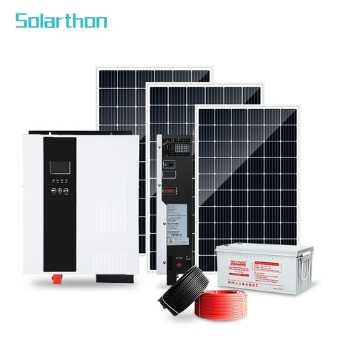 2 3 5 8 Kw Hybrid Solar Inverter System