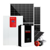 Hybrid Solar Panel Energy Kit 10Kw Solar Power System Home With Battery Inverter