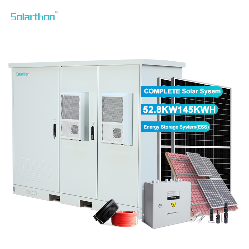 All In One Industrial&Commercial Energy Storage 52.8KW 145KWH Complete Set Commercial Battery Price